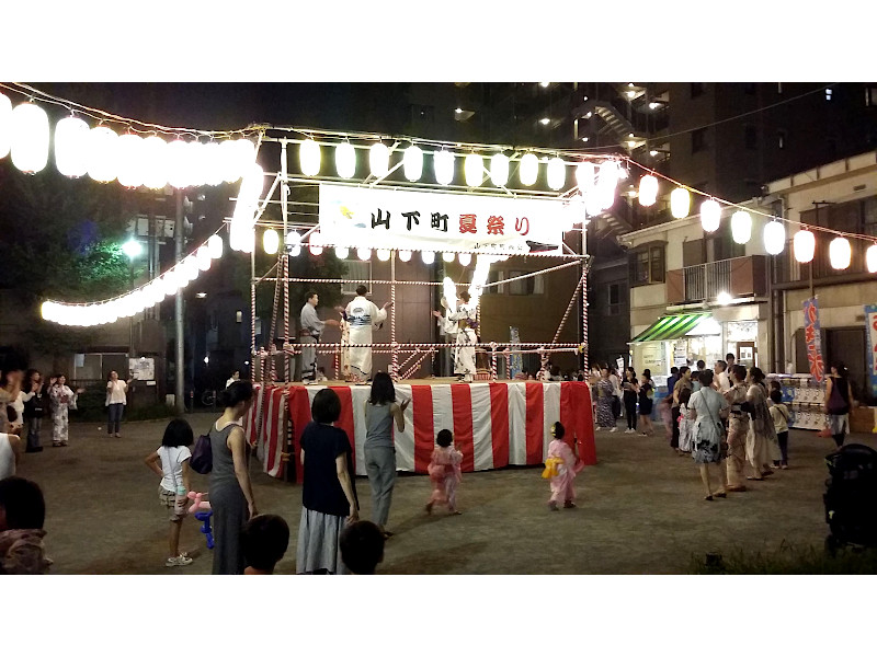 Bon Odori in Yokohama Chinatown