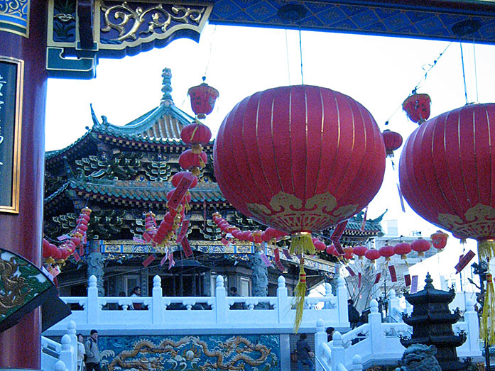 Masobyo (Ma Zhu Miao) Temple in Yokohama Chinatown