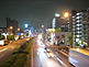 Street Scene at night in Kanagawa-ku in Yokohama