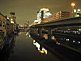 Metropolitan Expressway K1 at night in Yokohama
