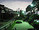 Renhouji Temple at night in Kanagawa-ku in Yokohama