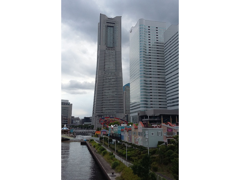 View from Landmark Tower over Port of Yokohama