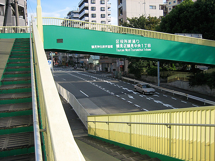 Street scene in Tsurumi Yokohama