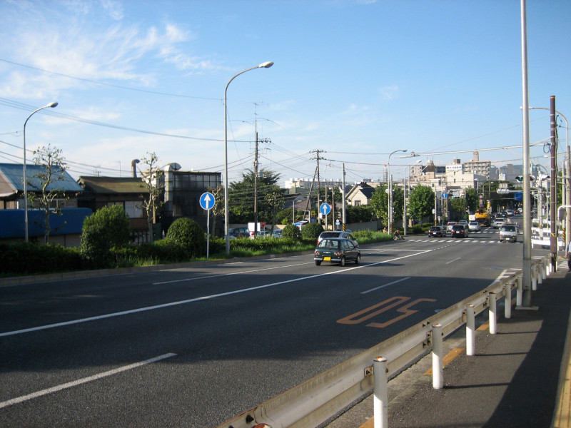 street in Tsurumi Yokohama