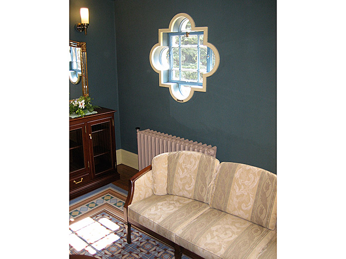 Inside the House on the Bluff No. 111 in Yamate in Yokohama
