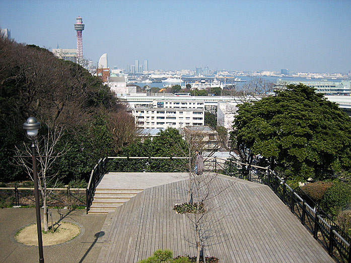 Harbor View Park in Yamata in Yokohama